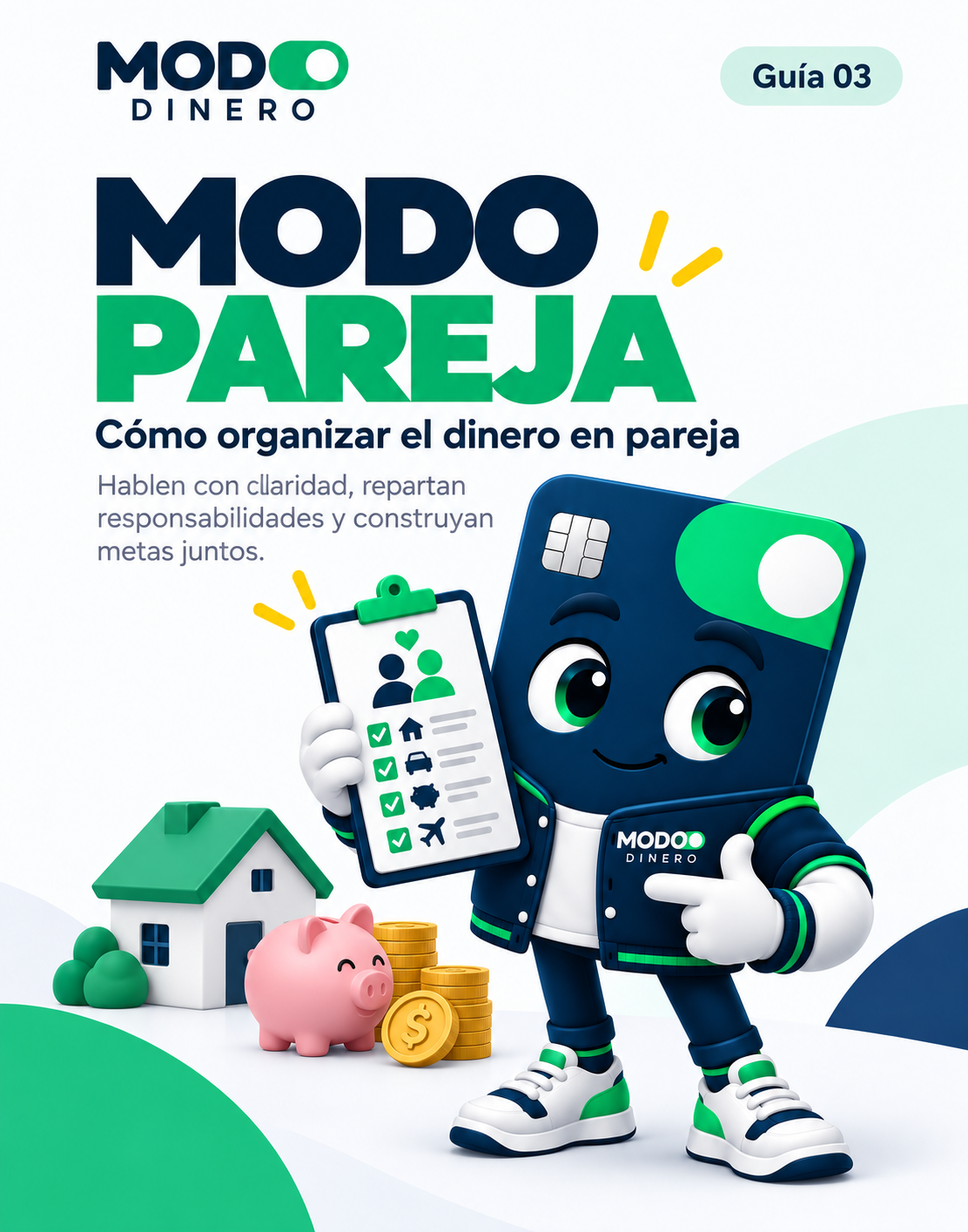 Portada de la guía MODO PAREJA — Cómo organizar el dinero en pareja